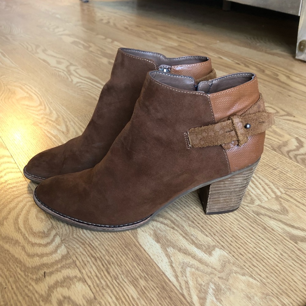 Jossie Two Tone Booties